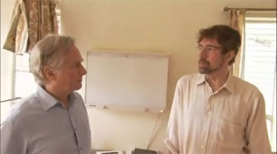 Richard Dawkins interviewing and Larry Gelmon